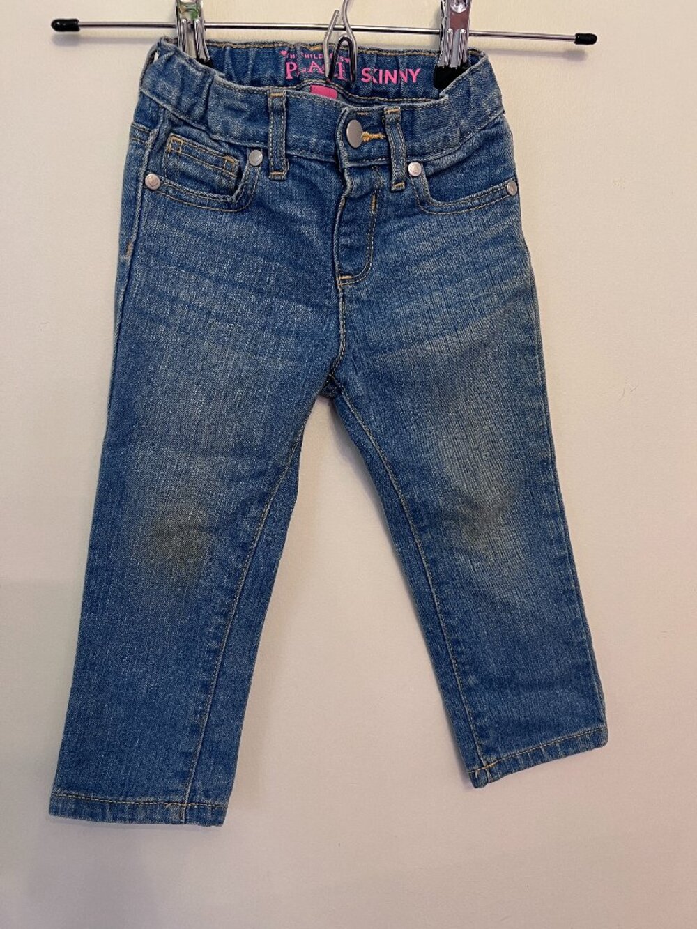 The Children’s Place Toddler Girls Skinny Jeans Medium Wash Blue Denim - 2T